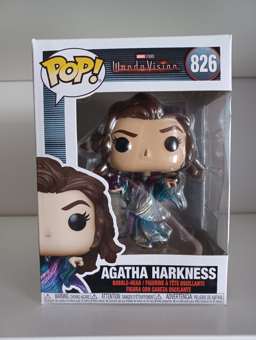 Marvel Witch Agatha Harkness 826‎ From WandaVision Vinyl Figure Funko Pop